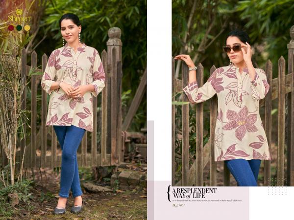 Shreen Sofia Vol 1 Western Rayon Printed Tunic Collection